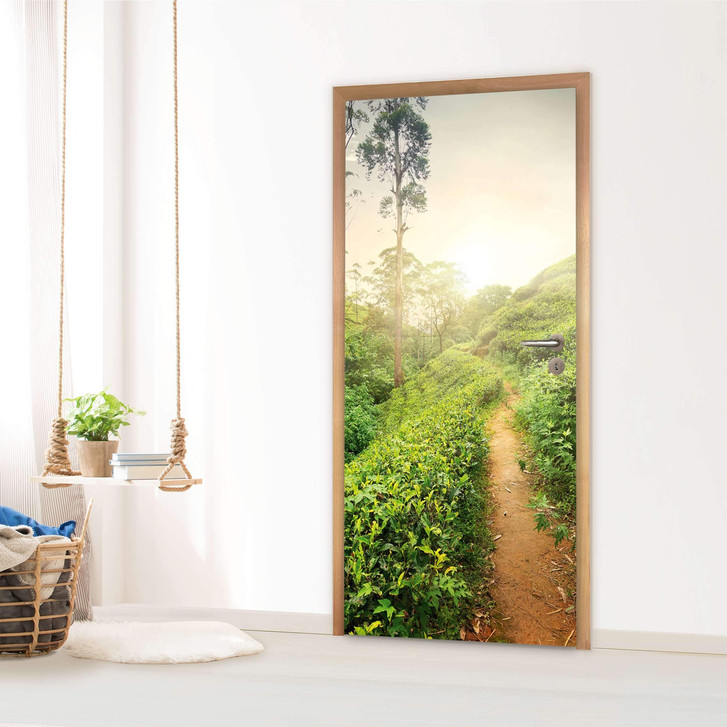 Türfolie - Green Tea Fields - CR119922