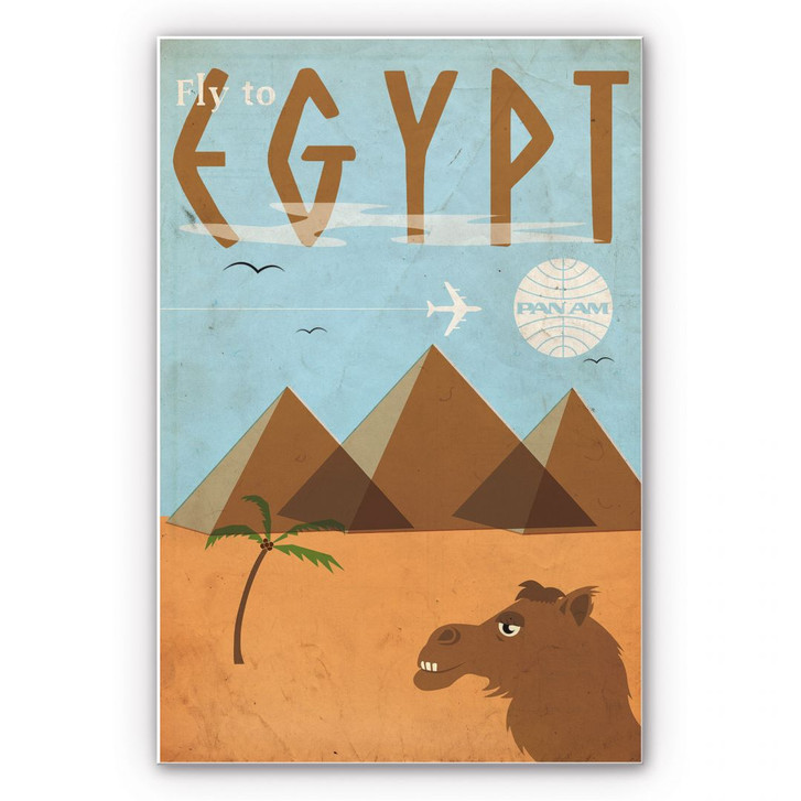 Wandbild PAN AM - Fly to Egypt - WA195072