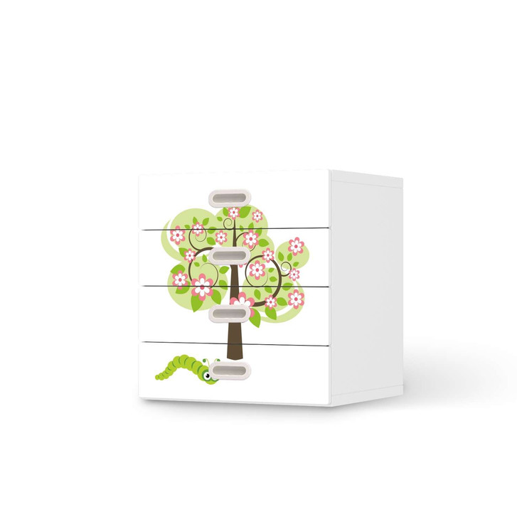 Klebefolie IKEA Stuva / Fritids Kommode - 4 Schubladen - Blooming Tree - CR111957