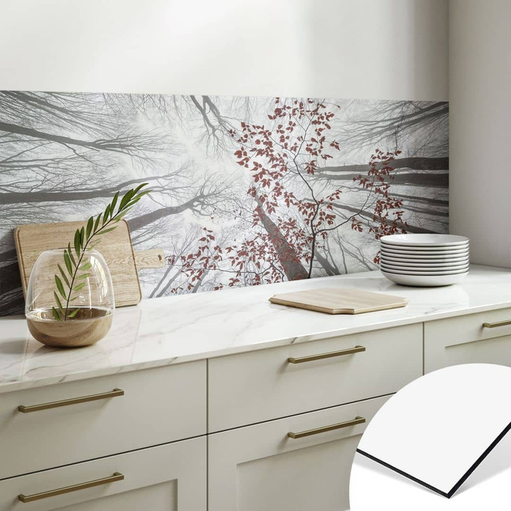 Küchenrückwand Baumkronen mit roten Blättern - Coman - WA402302
