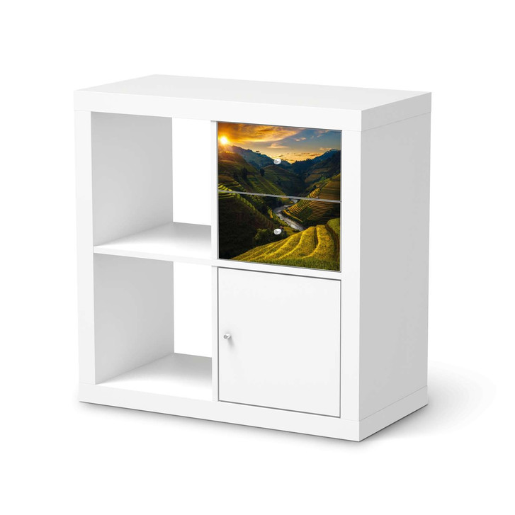 Möbelfolie IKEA IKEA Expedit Regal Schubladen - Reisterrassen - CR115133