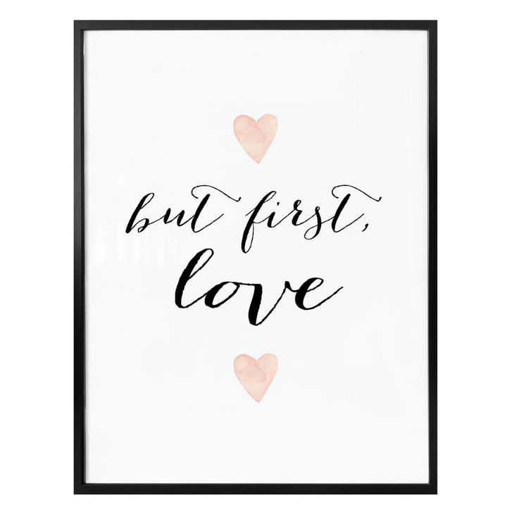 Poster Confetti & Cream - But first Love - WA159106