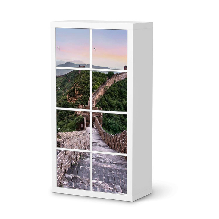 Folie IKEA Kallax Regal 8 Türen - The Great Wall - CR105525