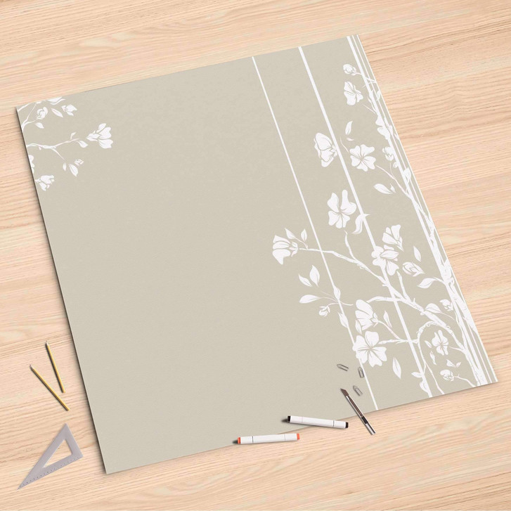 Folienbogen (90x90cm) - Florals Plain 3 - CR107551