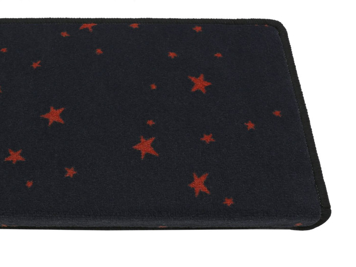 Bijou Stars Cinema Stufenmatte Rechteckig Wunschmass in Black - TS467463