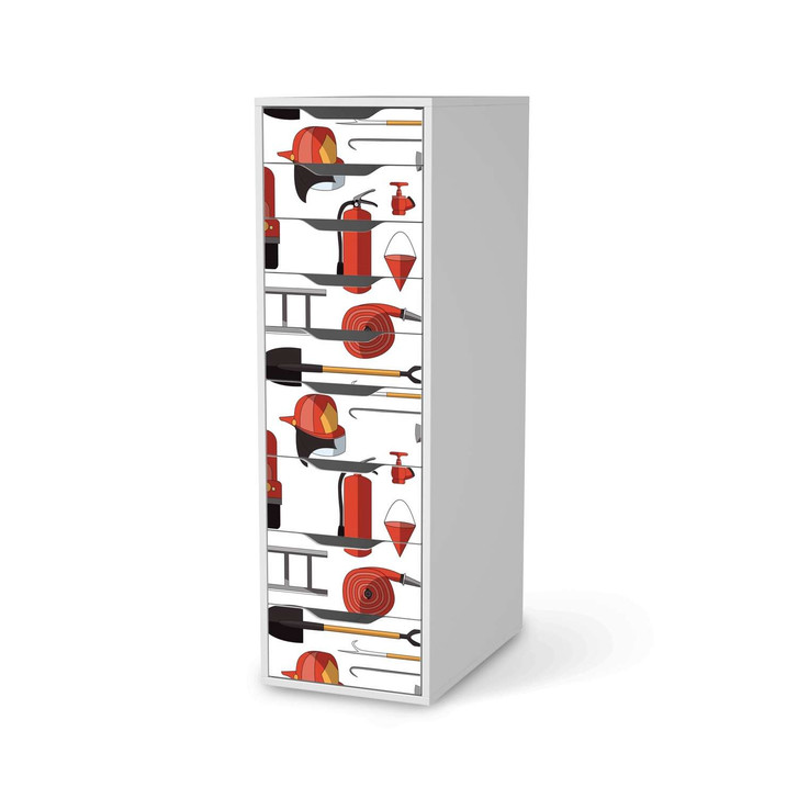 Folie IKEA Alex 9 Schubladen - Firefighter - CR105245