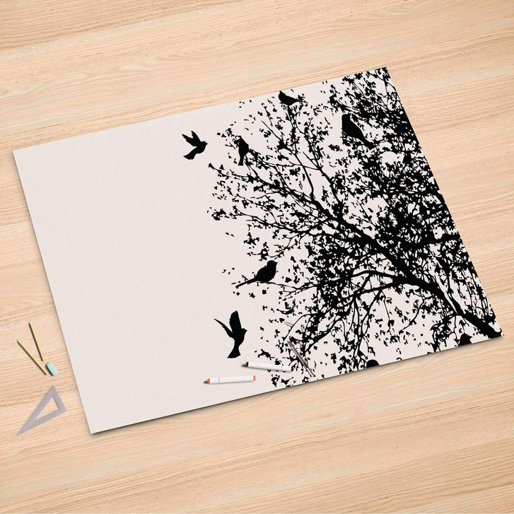 Folienbogen (150x100cm) - Tree and Birds 2 - CR106721