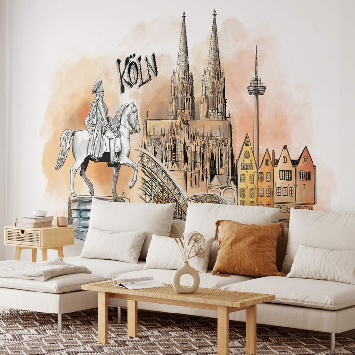 Fototapete Köln - Love your City - WA345302