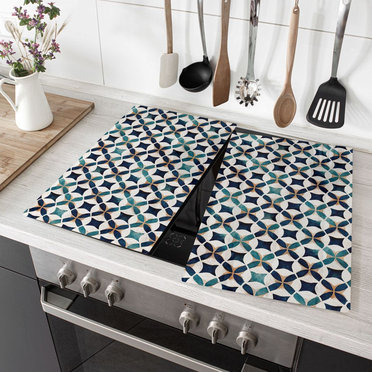 Herdabdeckplatte Portugiesisches Muster - Azulejos - Treechild - WA425948