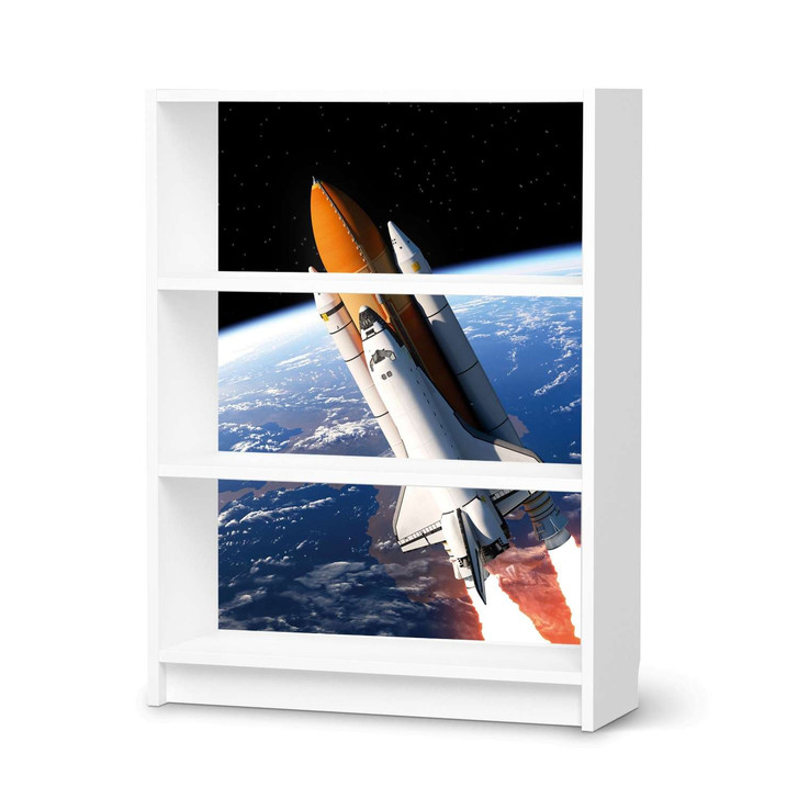 Möbelfolie IKEA Billy Regal 3 Fächer - Space Traveller - CR114465