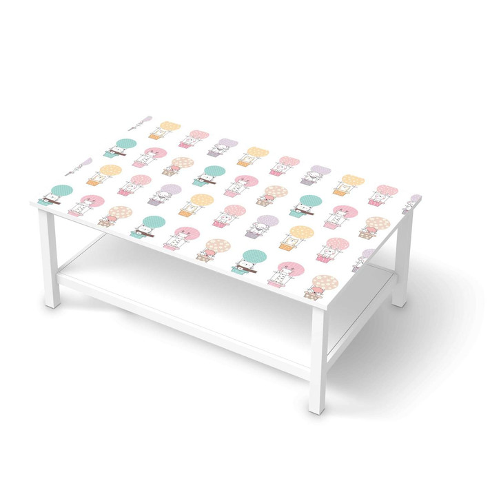 Möbelfolie IKEA Hemnes Tisch 118x75cm - Flying Animals - CR114953