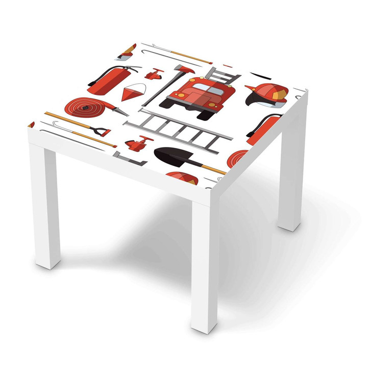 Möbelfolie IKEA Lack Tisch 55x55cm - Firefighter - CR115806