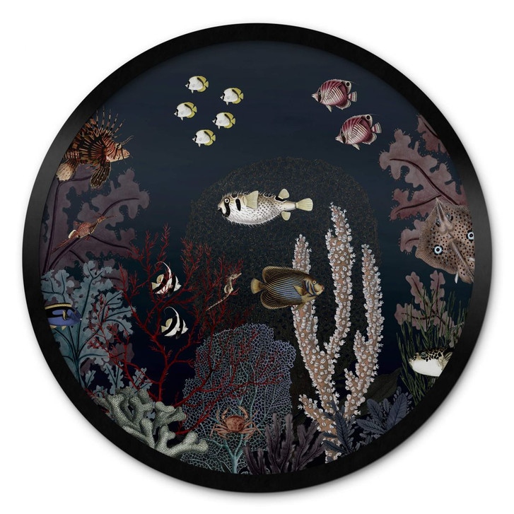 Poster Sir Edward - Tief im Ozean - Rund - WA380356