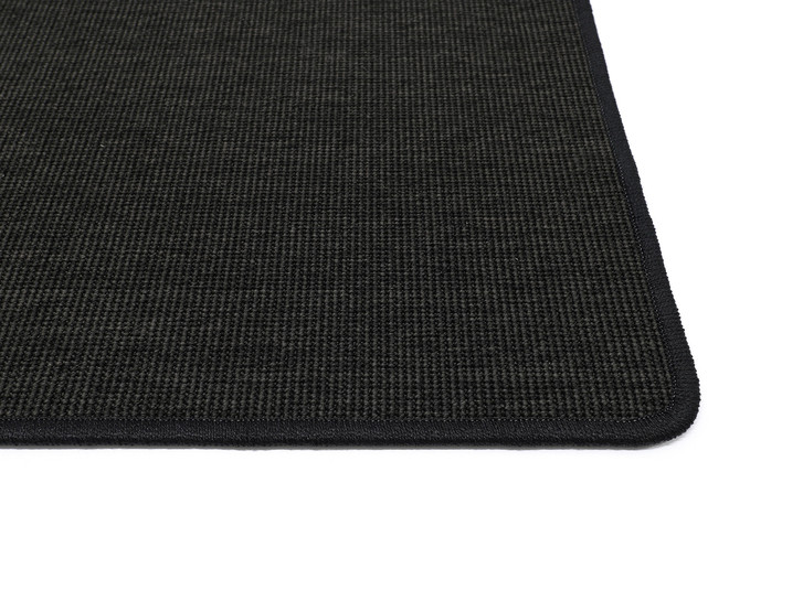 HEVO® Nele In-& Outdoorteppich Rechteck Wunschmass in Black - TS547081