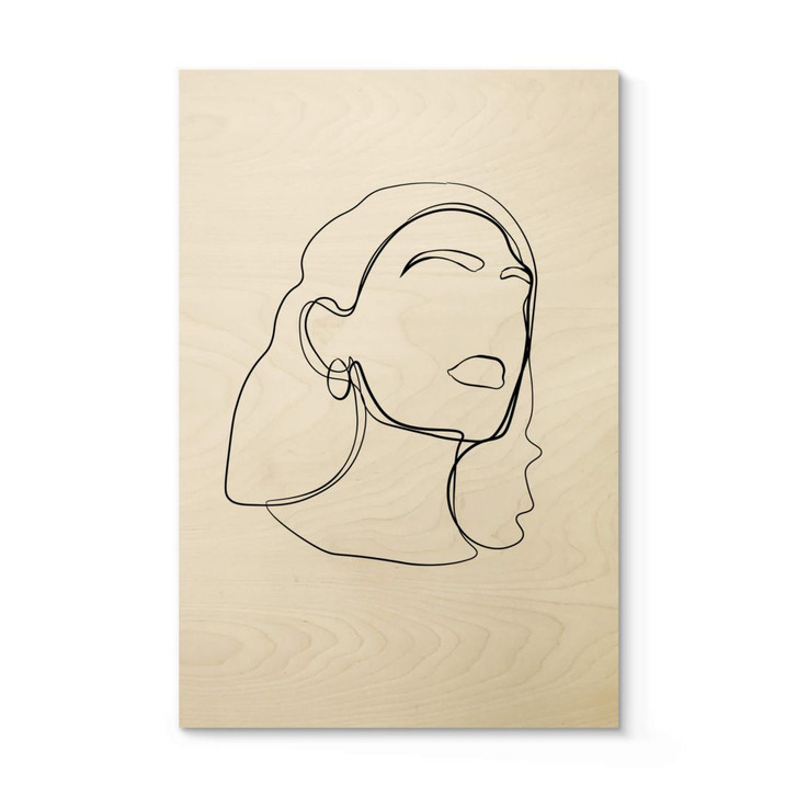 Holzbild NKTN - Line Art - Follow your dreams - WA355447