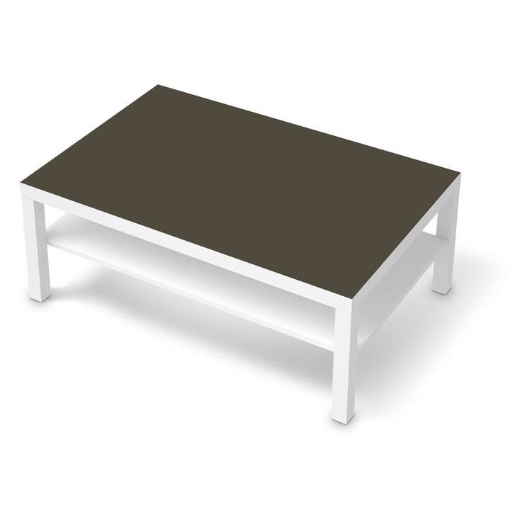 Klebefolie IKEA Lack Tisch 118x78cm - Braungrau Dark - CR111463