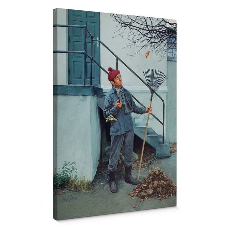 Leinwandbild Laubfall (1970) - Kurt Ard - 70x100cm - WA389271