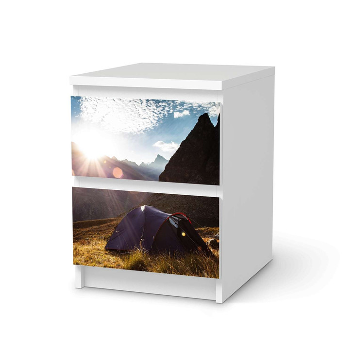 Möbelfolie IKEA Malm Kommode 2 Schubladen - Into the Wild - CR116174