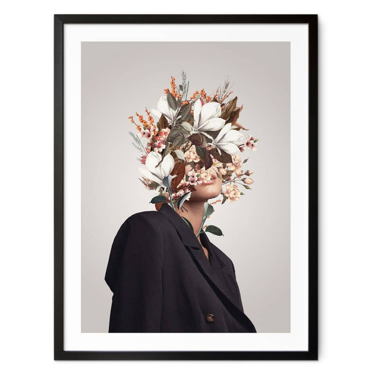 Poster Feminines Blumengesteck - Moth - WA406584