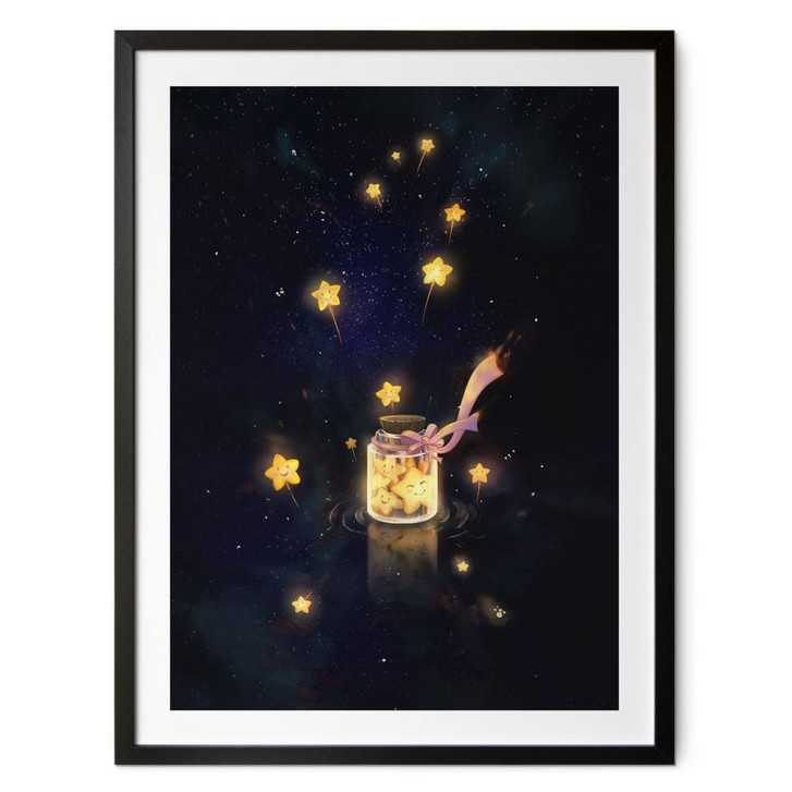 Poster Sternenfänger: Ein Glas voller Wünsche - Thai - WA427395