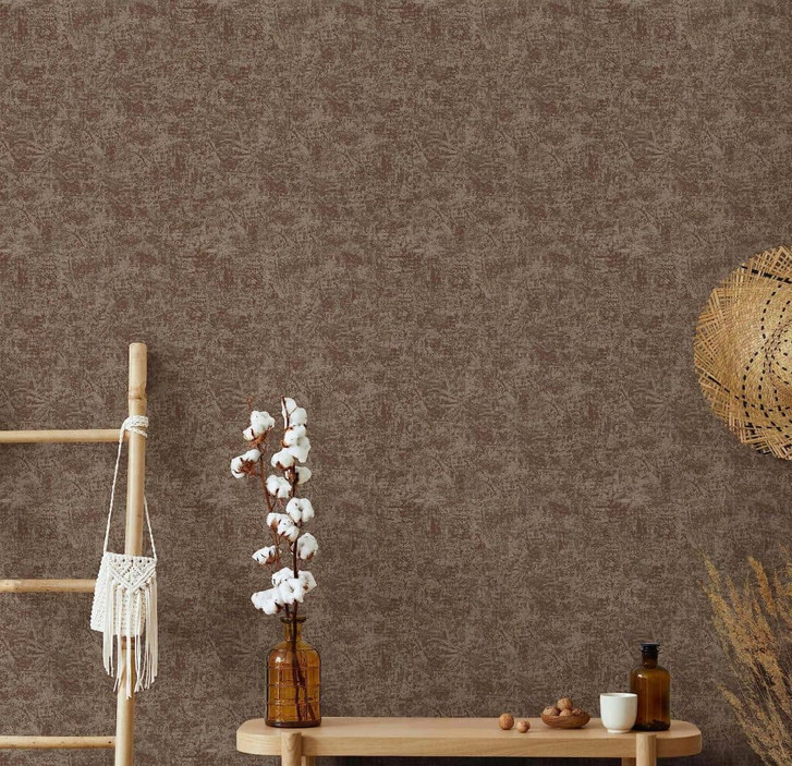 Vliestapete Uni Modern, Klassisch, Opulent in Kupfer - WA482806