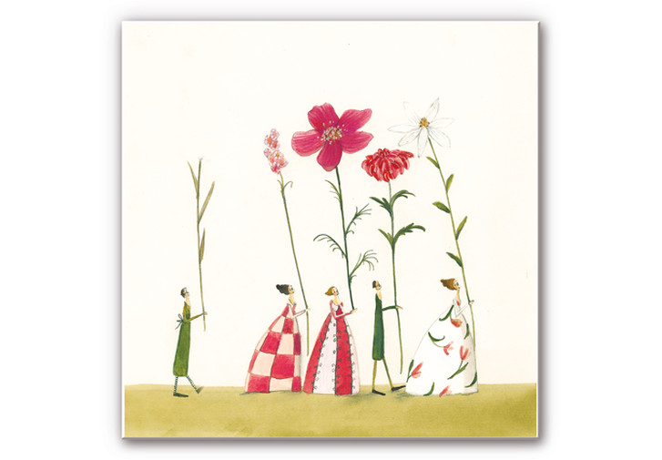 Wandbild Leffler - Blumenträger - WA193667