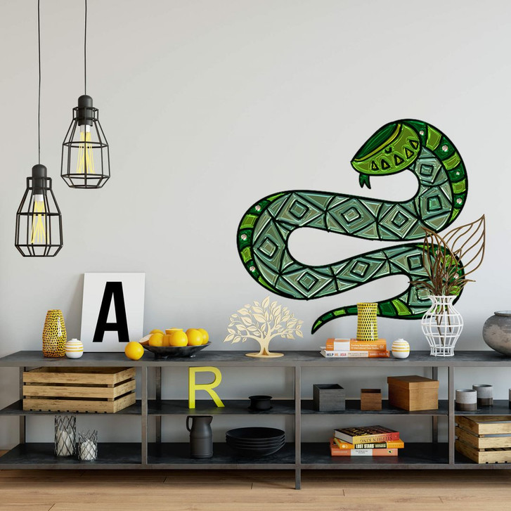 Wandtattoo Metallic Snake - WA215459