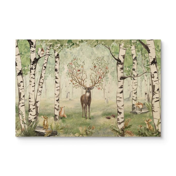 Holzbild Kikki Belle - Hirsch im Sommer - WA355296