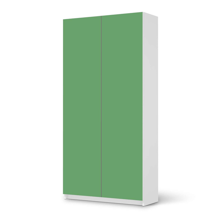 Klebefolie IKEA Pax Schrank 201cm Höhe - 2 Türen - Grün Light - CR109956