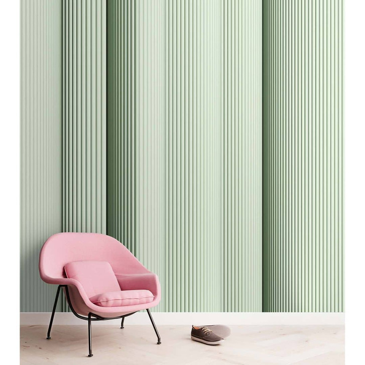 Livingwalls Fototapete Walls by Patel 3 Magic Wall 2 grün - WA327971