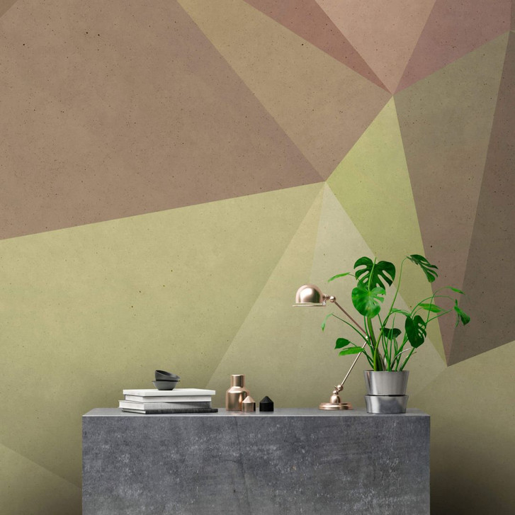 Livingwalls Fototapete Walls by Patel polygonal 1 - WA255067