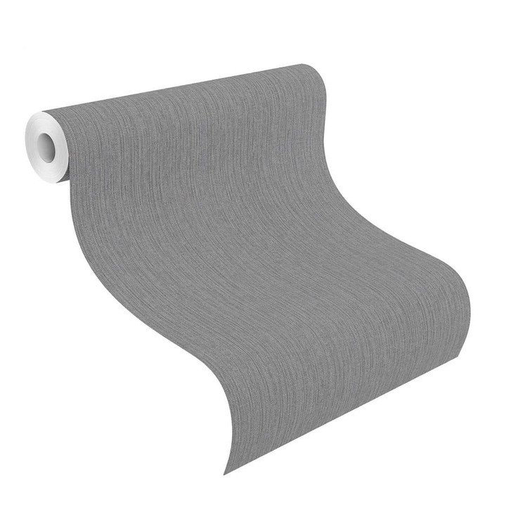 Rasch Vliestapete, Unitapete Florentine III dunkelgrau - WA339498