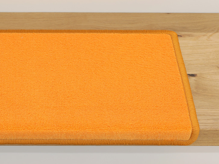 Romeo HEVO ® Stufenmatte Rechteckig Wunschmass in Hellorange - TS515154
