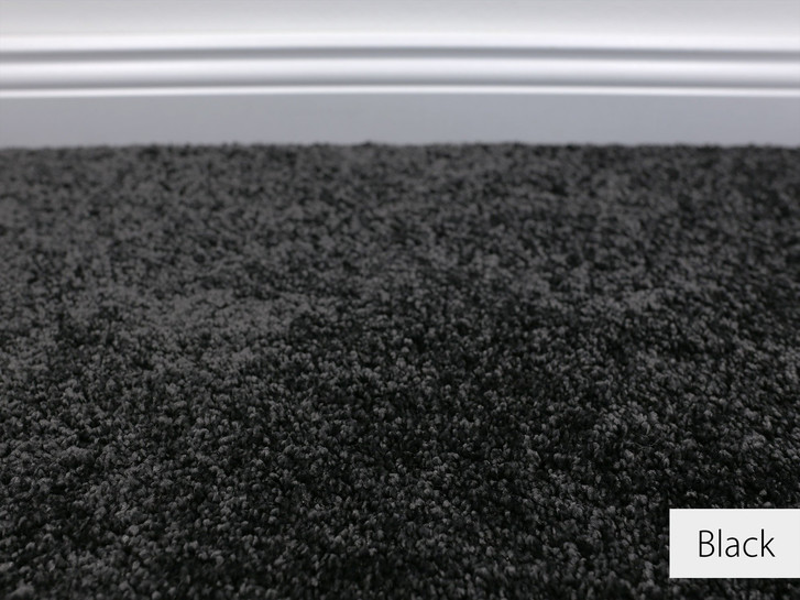 Emma Super Soft Teppichboden Meterware in Black - TS465718