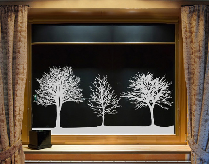 Glasdekor Baumgruppe - CG10362