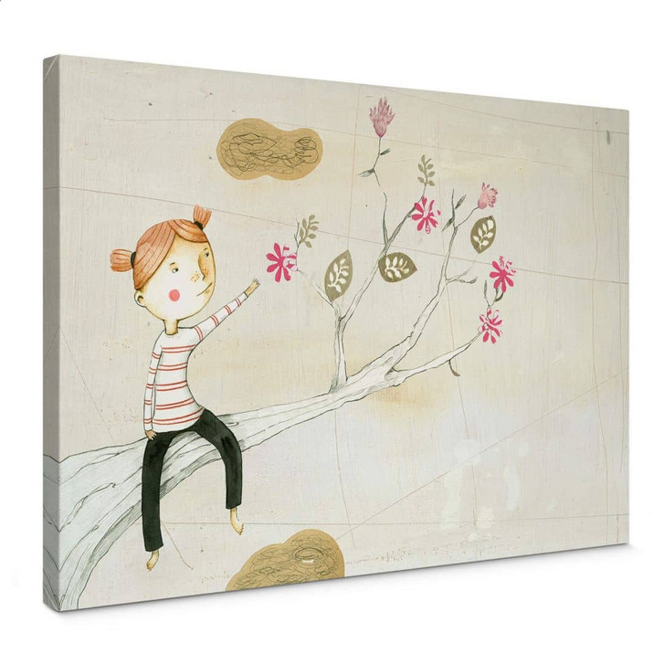 Leinwand Loske - Blumenbaum - WA356725