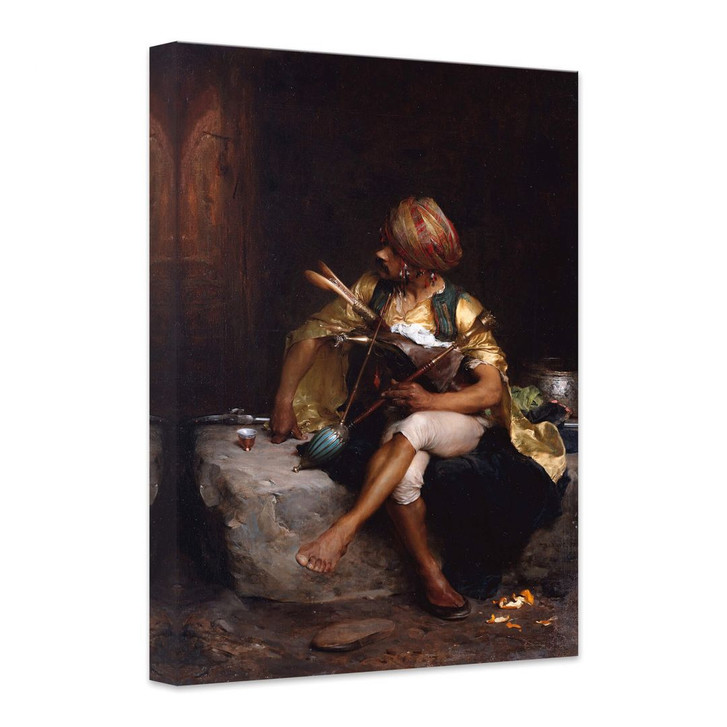 Leinwandbild Bargue - Ein Bashi Bazouk - WA358038