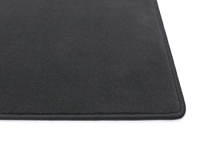 Luca Velours Kettelteppich in Anthrazit - TS461503