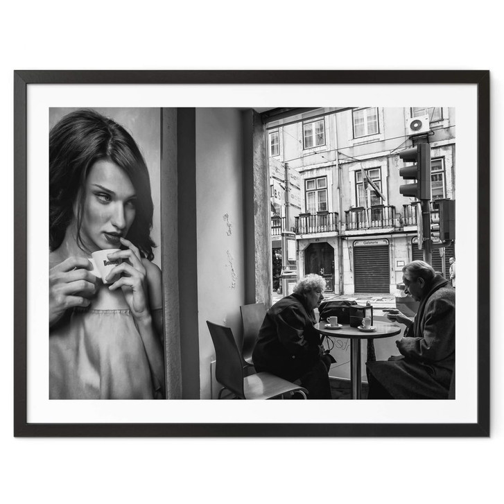 Poster Sarmento - Zweisamkeit im Café - WA380134