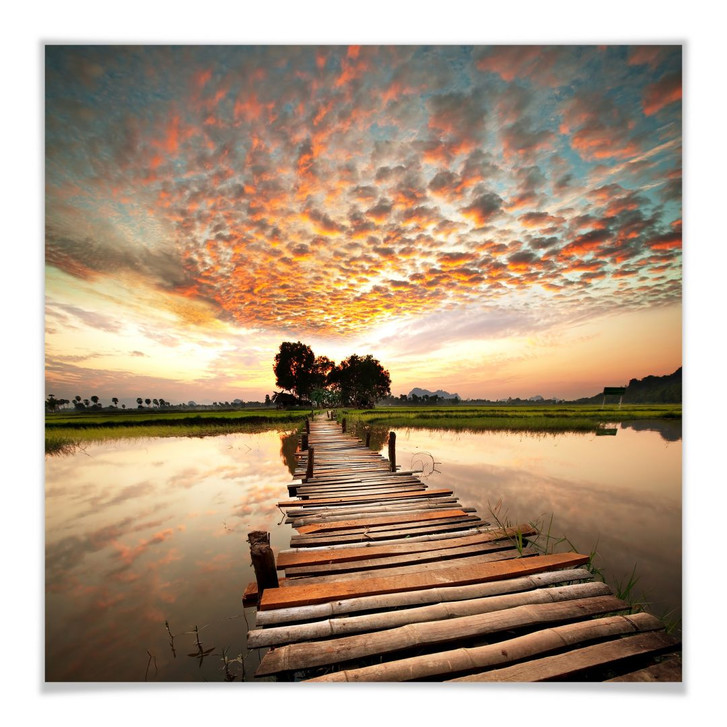 Poster To the other side - quadratisch - WA249314