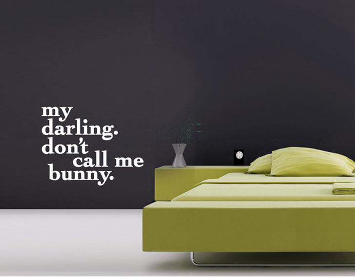 Wandtattoo Dont call me bunny. - TD16388
