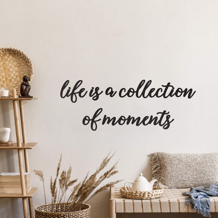 Wandtattoo Life is a collection of moments - WA312727