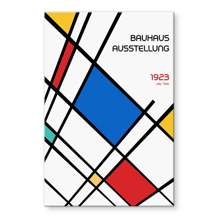 Acrylglasbild Retro Bauhaus Ausstellung 1923 - Retrodrome - WA463960