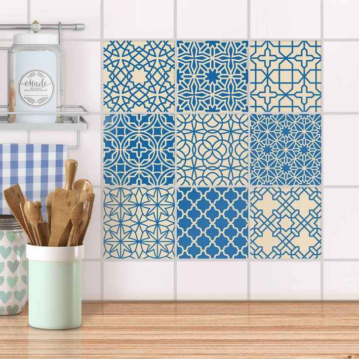 Fliesenaufkleber Set - Pattern Design - CR102380