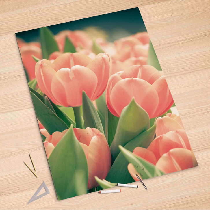 Folienbogen (100x150cm) - Tulips for You - CR106298