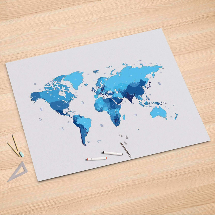 Folienbogen (150x100cm) - Politische Weltkarte - CR106671