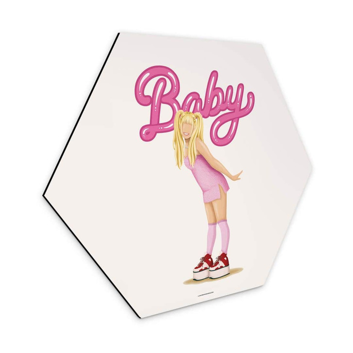 Hexagon - Alu-Dibond Tohmé - Baby - WA332644