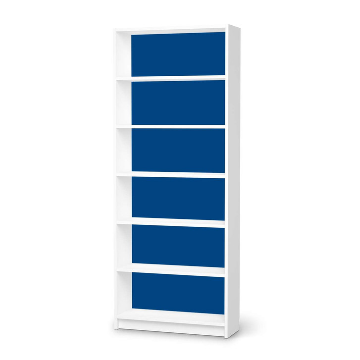 Klebefolie IKEA Billy Regal 6 Fächer - Blau Dark - CR111003