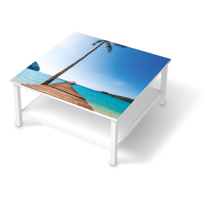 Klebefolie IKEA Hemnes Tisch 90x90cm - Caribbean - CR109470