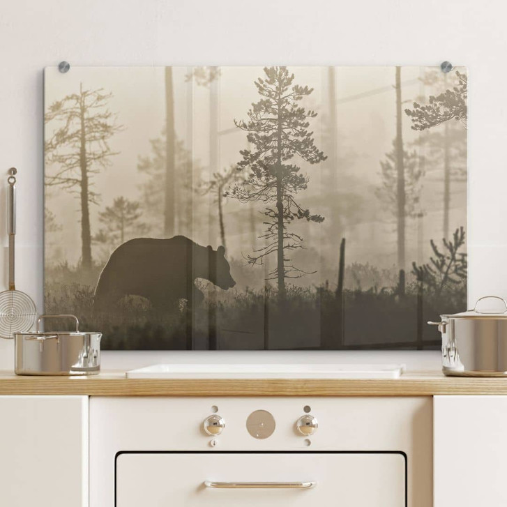 Spritzschutz Ove Linde - Nebel am Morgen - WA179196